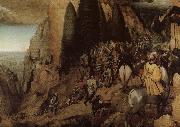 Pieter Bruegel Saul changes painting